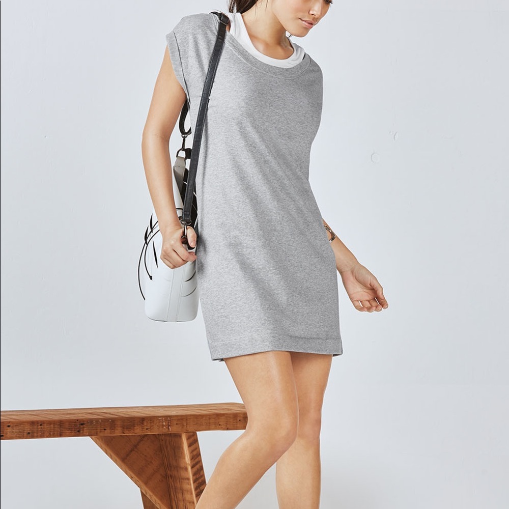 Mini Grey Sweater Dress Fabletics